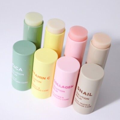 TONYMOLY Master Lab Solution Multi Balm 10g x 4EA Collagen Vitamin-C Cica Snail
