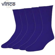 Wholesale Bulk Lots Men's Women's Navy Sports Cotton Crew Socks Size 9-11 10-13