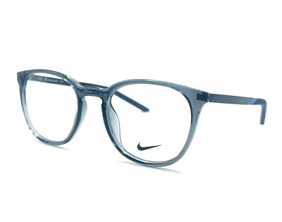 NIKE 7257 034 CLEAR GREY AUTHENTIC EYEGLASSES SUNGLASSES FRAMES 51-20 NIKE 7257 034 CLEAR GREY EYEGLASS FRAMES 51-20-145 AUTHENTIC  main image 4