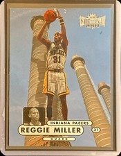 Reggie Miller - 1997-98 Skybox Metal Universe Basketball 39