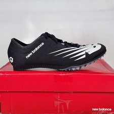 Size 8 - New Balance MD500 V7 Track Cleats - Black / White - Mens - UMD500B7