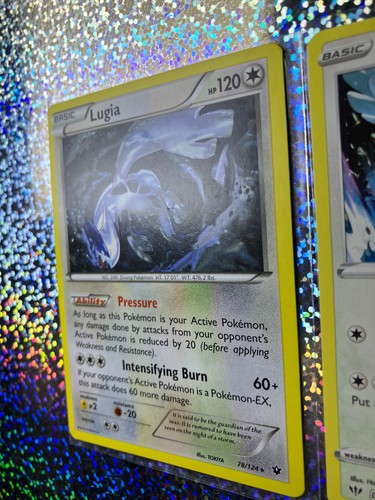 Pokemon TCG Rare Regular Lugia: Fates Collide 78/124; Darkness Ablaze 140/189 - Picture 6 of 15