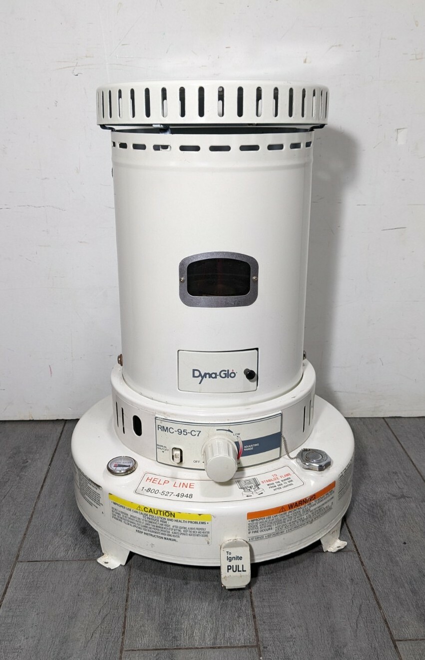 Dyna-Glo Indoor Portable Kerosene Convection Heater 23,000 BTU RMC-95-C7 |  eBay