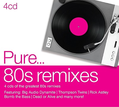 PURE...80S REMIXES 4 CD NEU