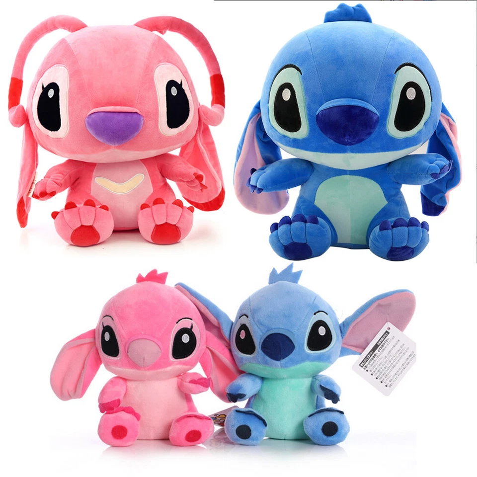 MARKENLOS 12/25CM Süße Lilo &Stitch Plüschtier Weiche Gefüllte Puppe Figur Kindergeschenke