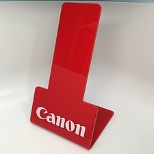 Canon Red Acrylic Dealer Display Sign, Large