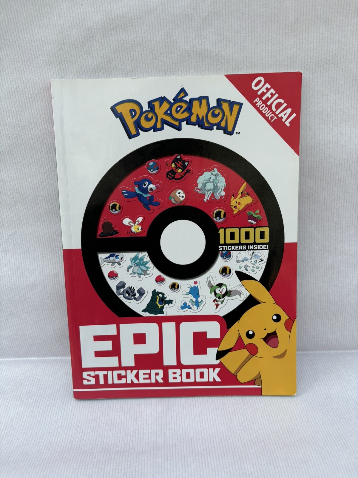 The Official Pokémon Epic Sticker Book By Pokémon