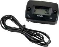 Moose Racing Resettable Motocross MX Bike Wired Hour Meter