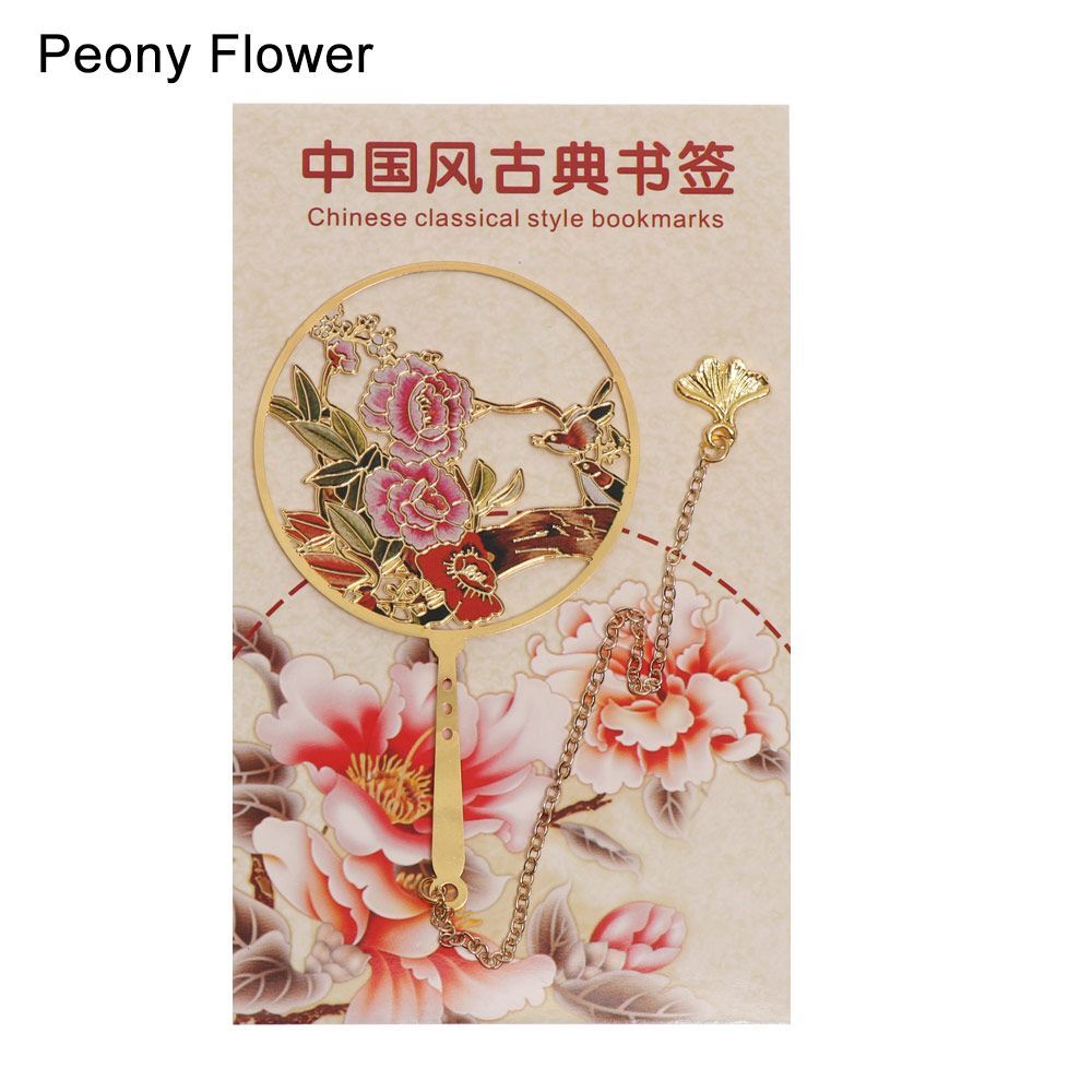 Pagination Mark Color Metal Book Markers Book Clip Tassel Bookmark