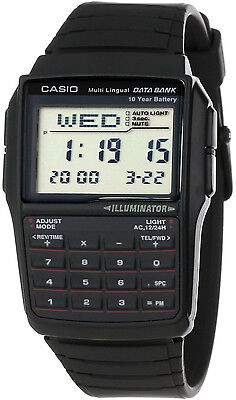 Casio DBC-32-1A 25 Page Databank Watch Calculator Casio DBC-32-1A 25 Page Databank Watch Calculator
