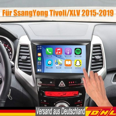 Android 15 Autoradio CarPlay RDS GPS Navi KAM Für SsangYong Tivoli/XLV 2015-2019