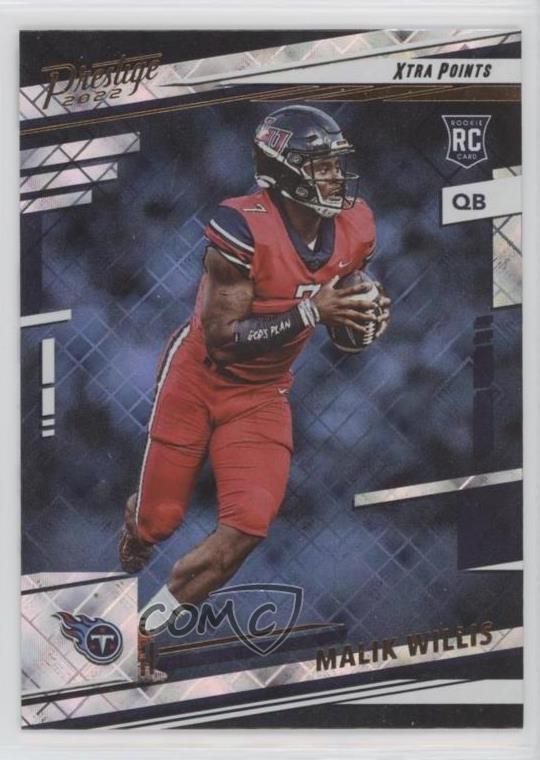2022 Panini Prestige Rookies Xtra Points Diamond Malik Willis #303 Rookie RC 7rf