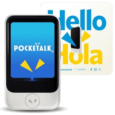 POCKETALK S2 KI-Übersetzer PTS2-W weiß 2 Jahre Datensentio 1 Monat 170+ Länder