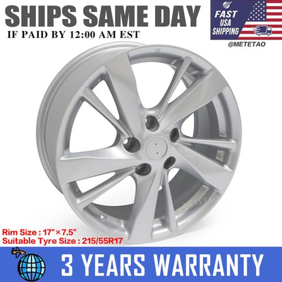 #ad 17quot; 🔥Silver Wheel For Nissan Altima 2013 2016 OE Quality Replacement Rim 62593 $137.50