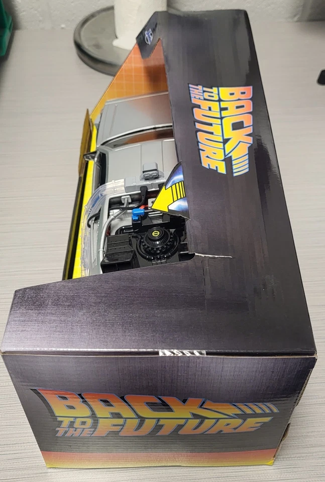 Jada Back To The Future Delorean Time Machine RC Radio Control 1:16 Scale New - Image 3 of 4