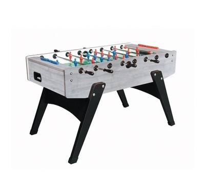 Tischkicker Kickertisch Garlando G-2000 Eiche graumeliert
