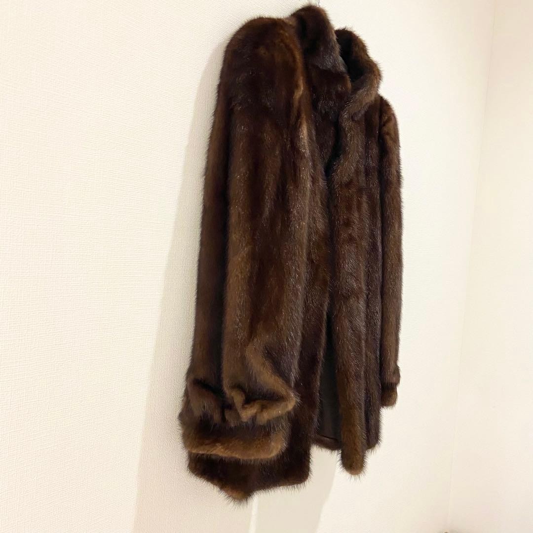 SAGA MINK MESSALA mink coat, luxury fur coat USED From Japan