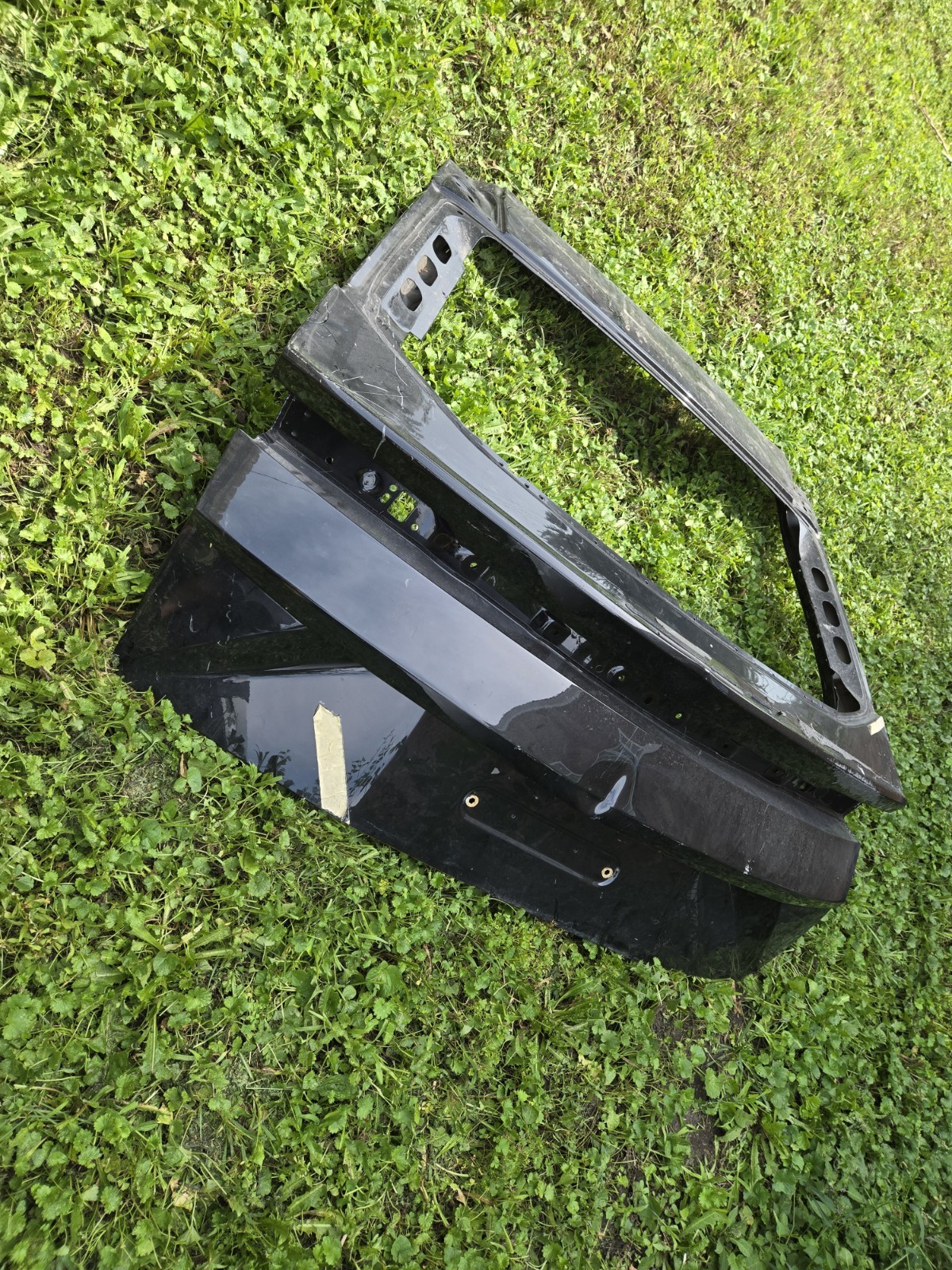 Rear Trunk Lid Lift Tail Gate Black Shell 4ML827025A OEM Lamborghini Urus 
