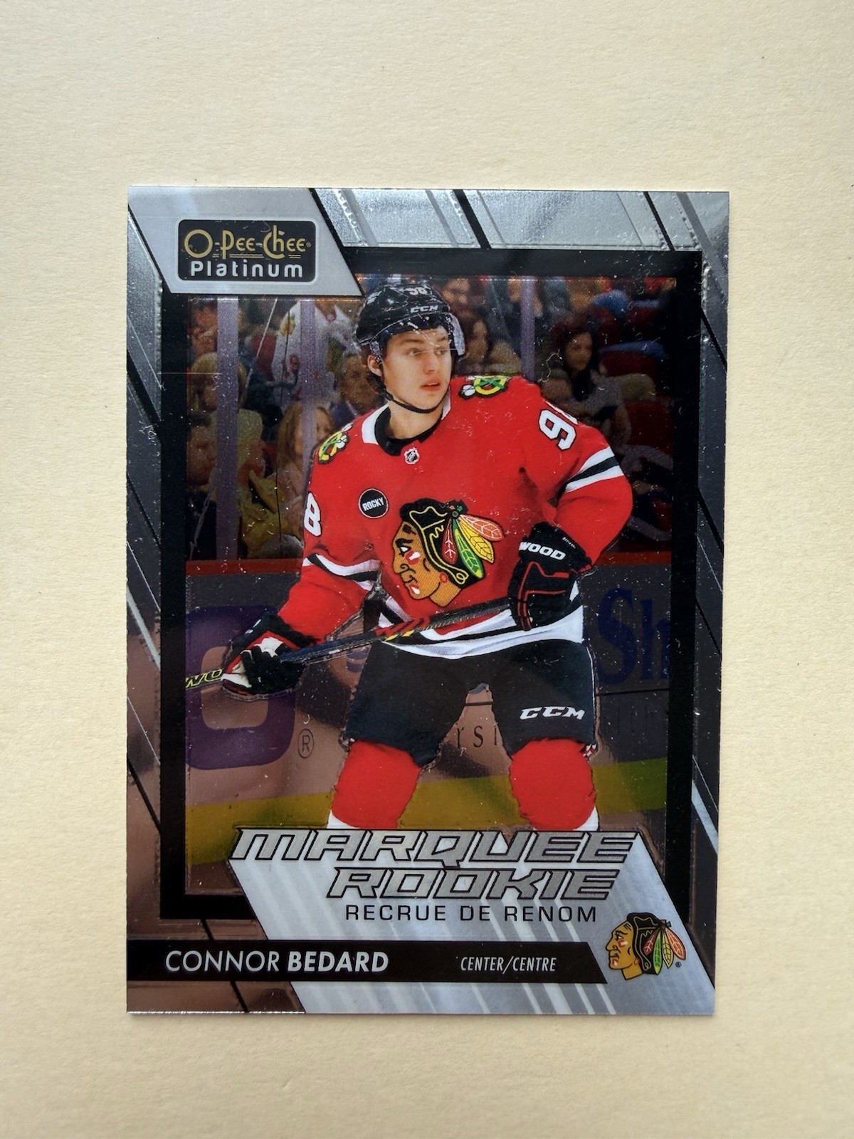 2023-24 Connor Bedard 2023 O-Pee-Chee Platinum #201 Rookie RC