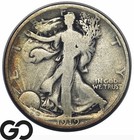 1919-D Walking Liberty Half Dollar — photo 1