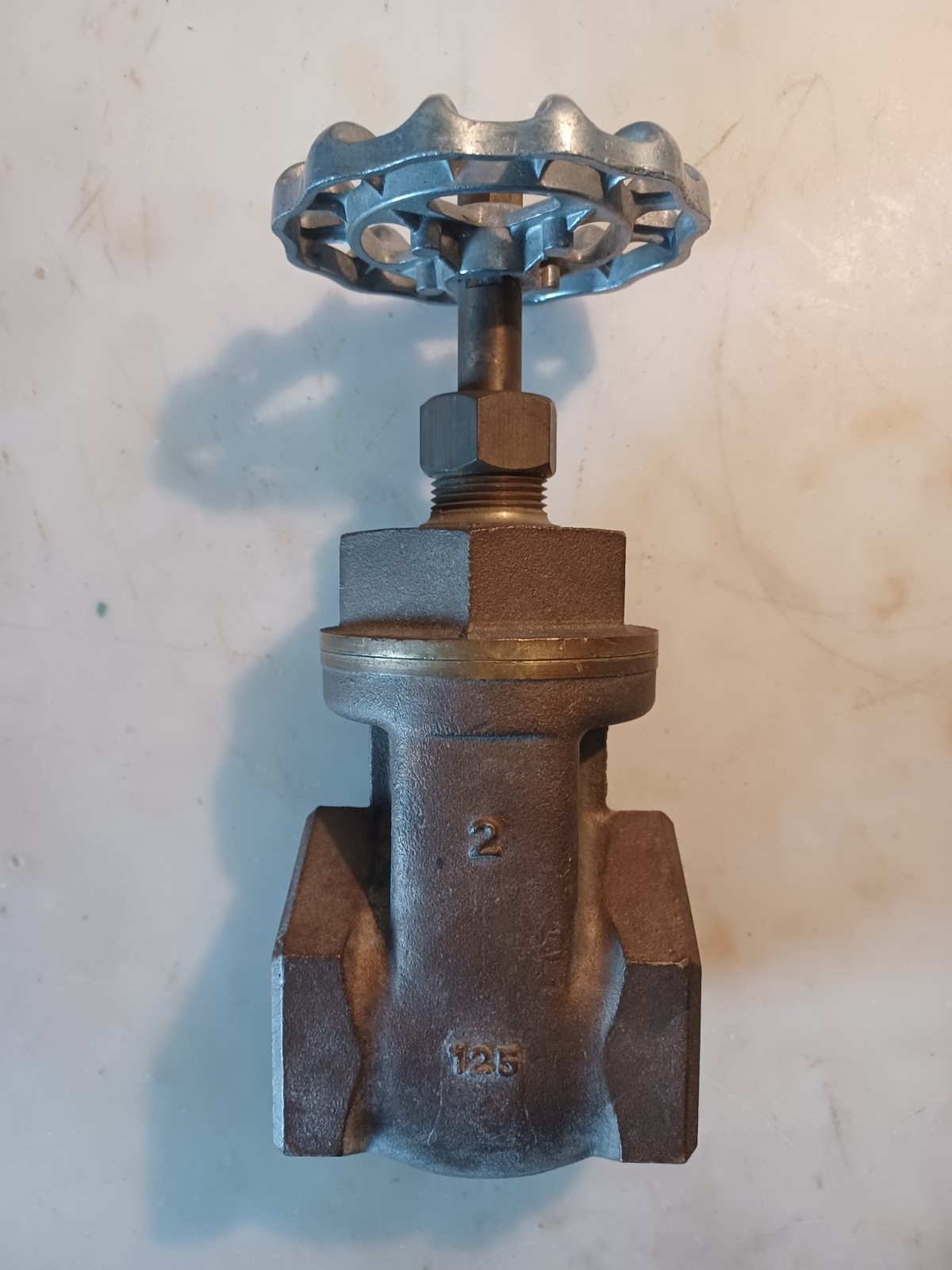 2” Brass Gate Valve Class 125 USA Industrial Plumbing Pipe Valve Female NPT