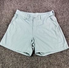 Huk Fishing Shorts Mens Medium Blue Next Level Quick Drying Performance Cargo