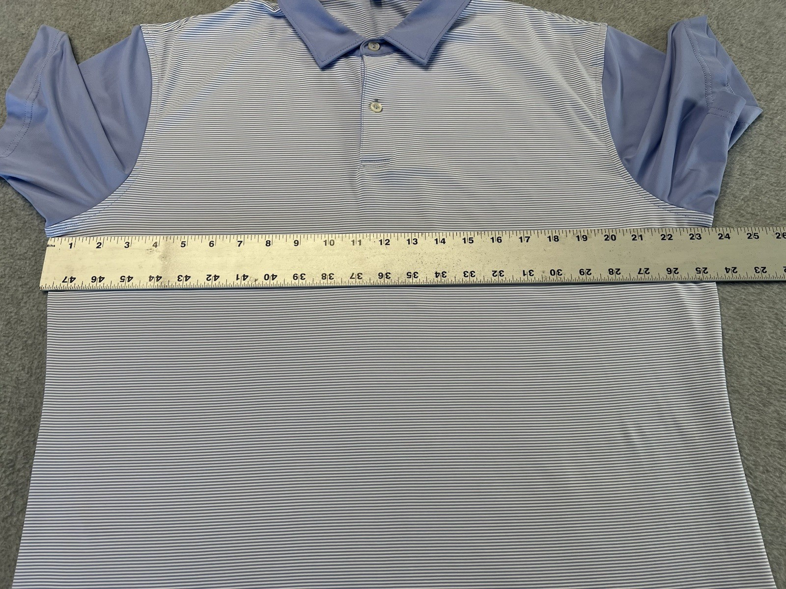 PETER Millar Crown Crafted striped Pattern Polo S… - image 12