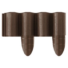 GARTENPALISADE 4 ECO BRAUN - 9,5x240cm