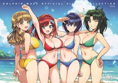 Dolphin Wave Official Illustration Visual Collection Art Book Game Japan