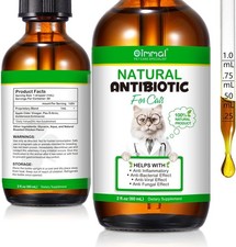 60ML Cat Antibiotics Supplement Multivitamin Natural Immune Support 2 Fl Oz