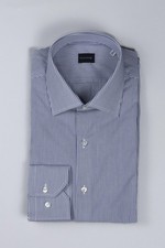 Camicia uomo Bagariny sartoriale in cotone bastoncino – regular fit