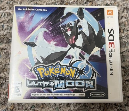 New ListingPokémon Ultra Moon Nintendo 3DS Game and Original Case