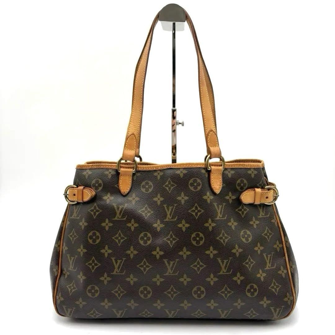 LOUIS VUITTON Monogram Batignolles Horizontal Tote Bag M51154 Authentic LV B165