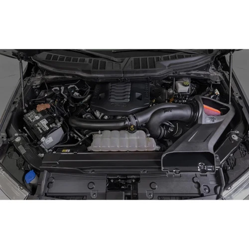 For 2021-2025 Ford F-150 2.7L 3.5L EcoBoost K&N Cold Air Intake +27HP +40TQ