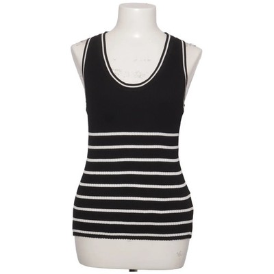 H&M, Tank­top, Größe: L, Schwarz/Weiß, Polyamid/Viskose, Streifen #jFC