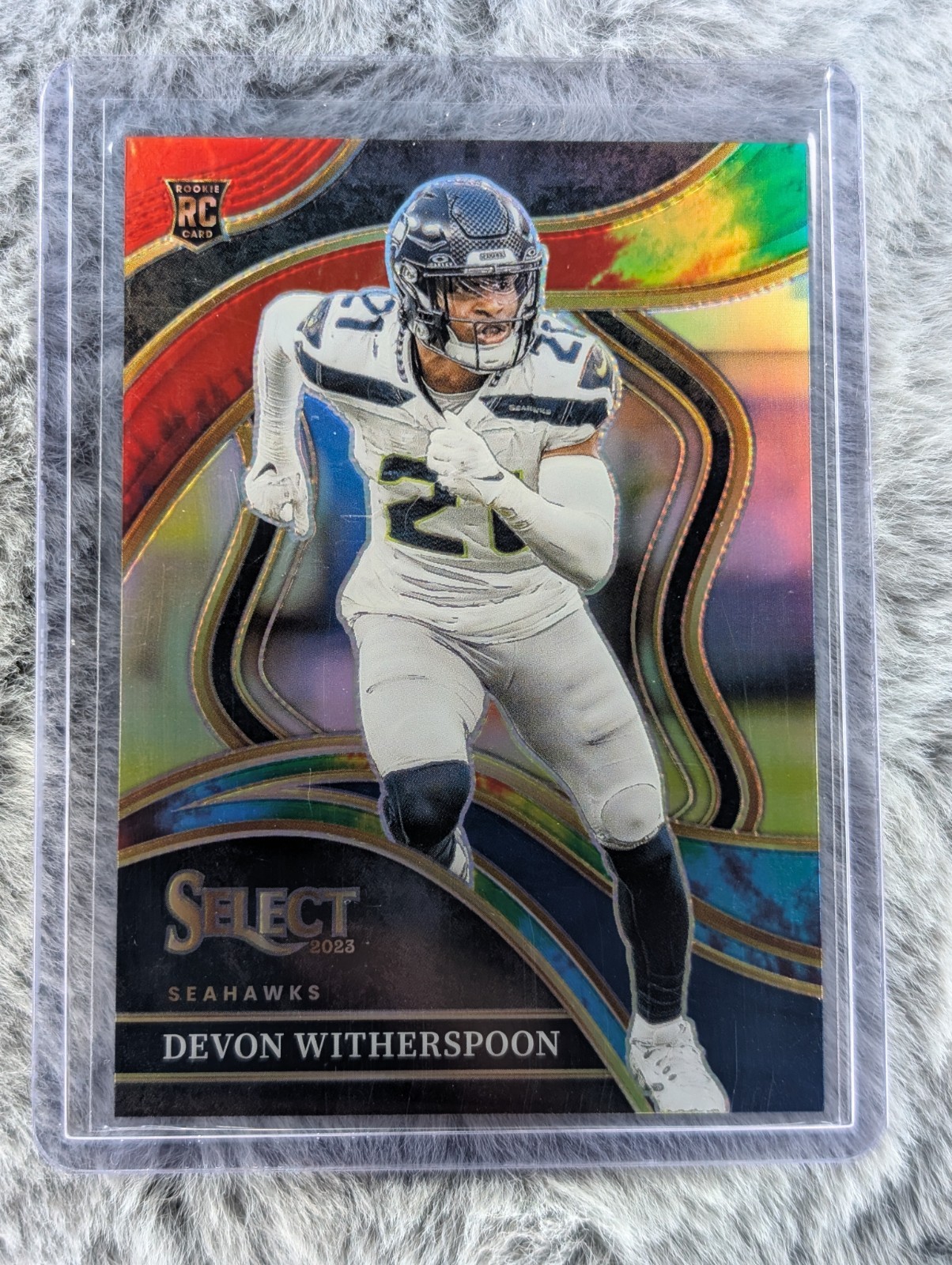 2023 Panini Select - Devon Witherspoon #273 Tie Dye /25 RC Club Level Seahawks