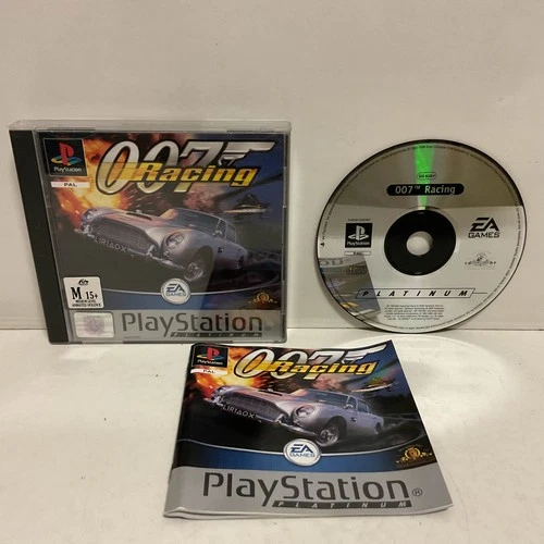 007 Racing PS1 PlayStation 1 PAL - VGC - Free Post