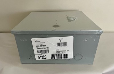 Hoffman Hinged Cover Pull Box - AHE12X12X6 Brand New nvent