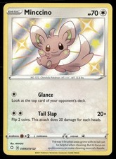 MINCCINO SV093/SV122 SHINY RARE SHINING FATES SHINY VAULT POKEMON HOLO NM