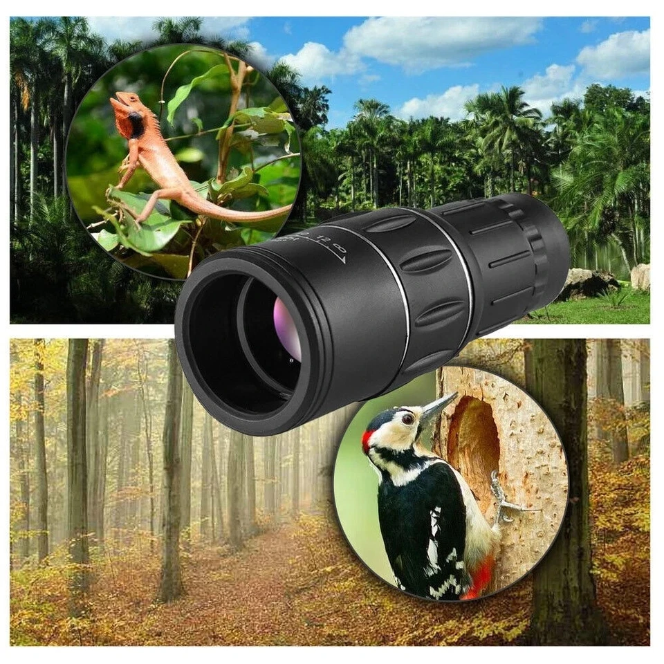 16x52 Monocular Dual Focus Optics Zoom Telescope for Birds Watching / Wildlife - Image 3 of 4
