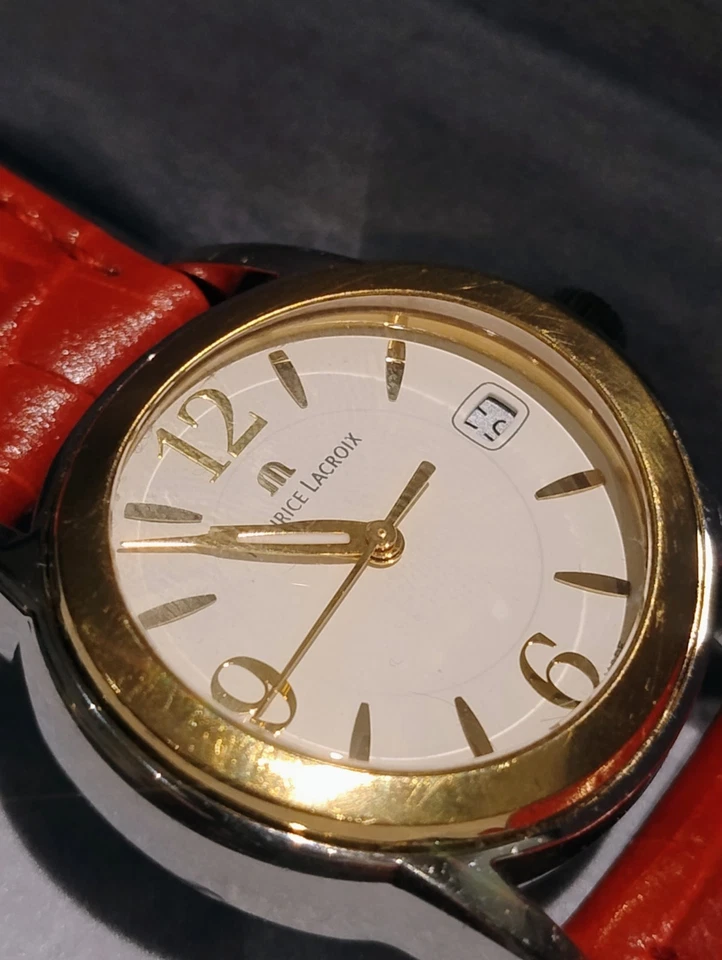 Reloj Hombre Maurice Lacroix Dos Tonos Oro Y Plata AG23518 Foto 2 de 4