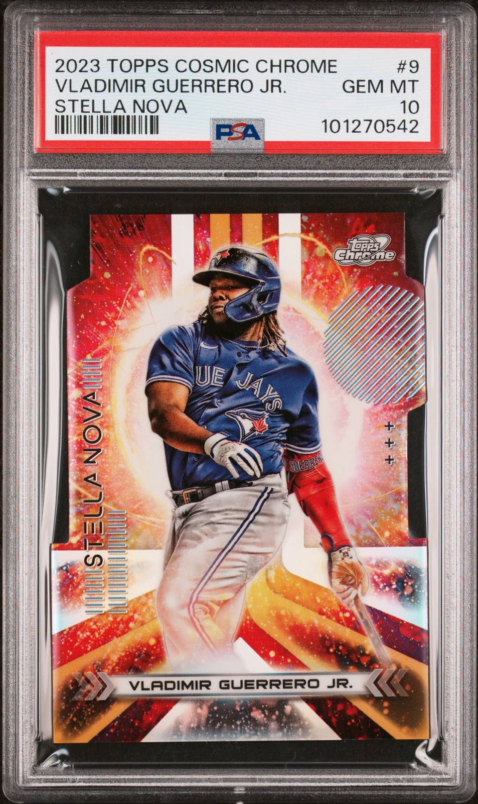 2023 TOPPS COSMIC CHROME STELLA NOVA #9 VLADIMIR GUERRERO JR. PSA 10