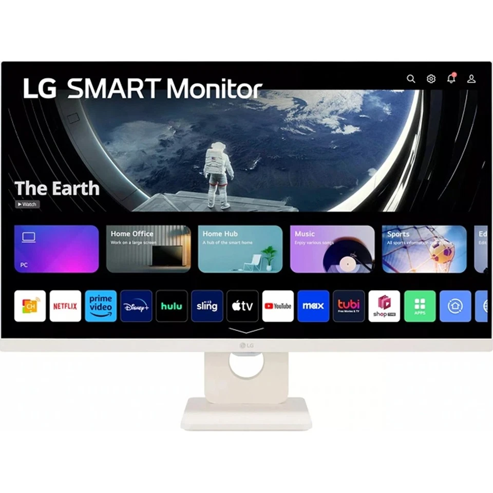LG 27 FHD IPS Smart Monitor with webOS (27SR50F-W)