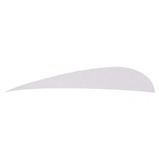 🎯 Trueflight Parabolic Feathers White 4 in. LW 100 pk.