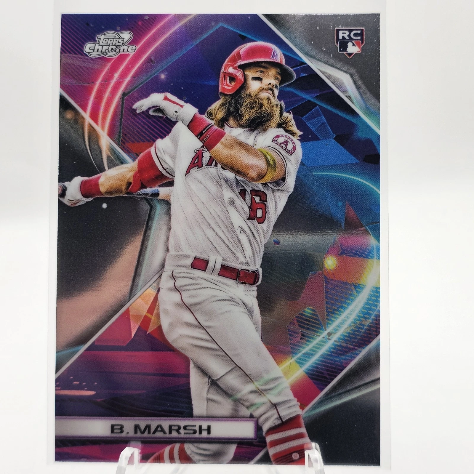Brandon Marsh 2022 Topps Cosmic Chrome ROOKIE #130 - Angels RC