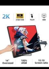 ZSUS 2160 1440 14-inch 2K Portable touch screen Monitor 60HZ Box