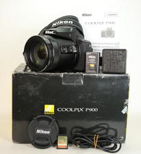 Nikon COOLPIX P900 Camera In Excellent Condition Complete With Accessories.