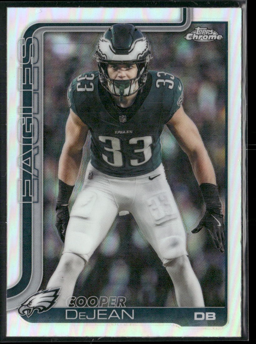 2025 Topps Chrome #252 Cooper DeJean Topps Refractor