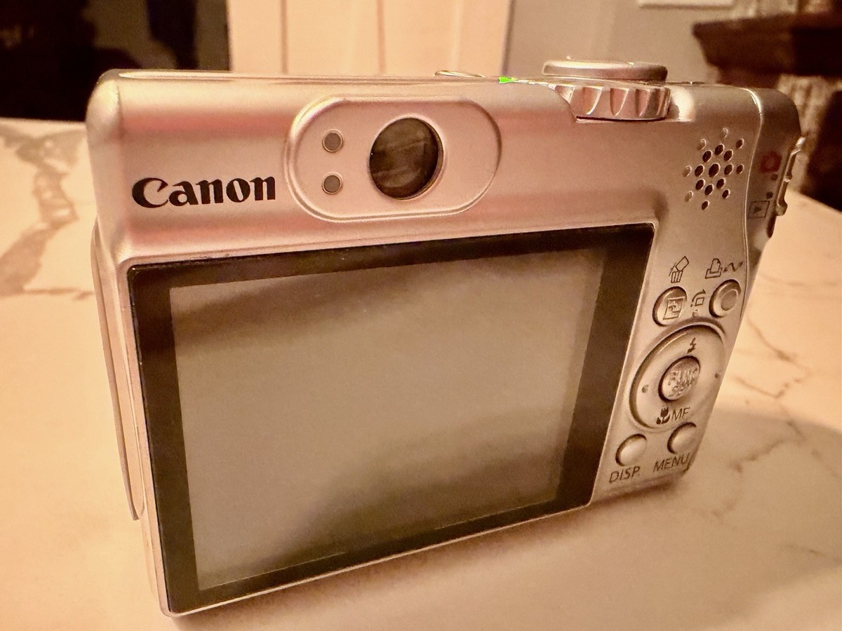Canon PowerShot A540 6.0MP Digital Camera - Silver for sale online