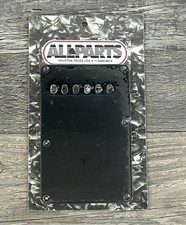 PG-0556-023 1-Ply Black 6-Hole Back Plate Backplate Strat Stratocaster Guitar